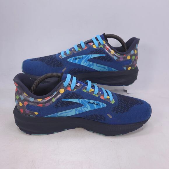Brooks Launch 9 Athletic Lace Up Running Shoe Womens Size 10 1203731B462 Blue - Picture 5 of 10
